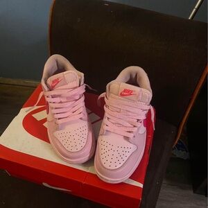 Nike Kids Pink Dunks
